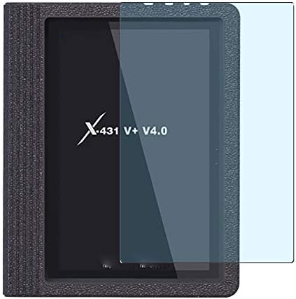 Syny [2 pacote] Protetor de tela leve azul, compatível com o lançamento X431 X-431 V+ V4.0/5 Plus Ver4.0 10.1 polegadas
