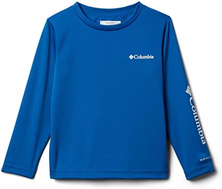 Camisa de manga longa para garfo de columbia infantil