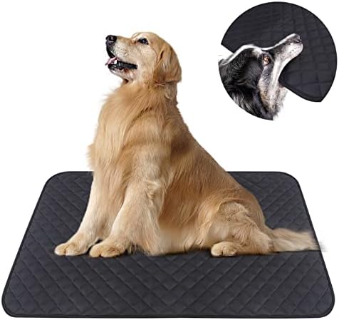 Meijiem Chew Proof Dog Crate Pad, 36 x23/42 x28/48 x30 tapete de cama para cães gaiolas de canis