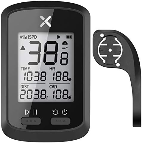 Computador de bicicleta Xoss G+ GPS com montagem de bicicleta, computador Bluetooth Ant+ Ciclismo, odômetro de velocismo