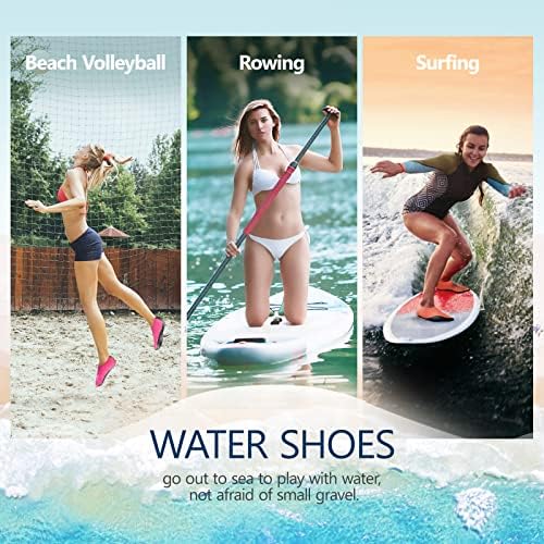 Jackshibo Water Shoes para homens homens seco rápido Aqua Water Meocks