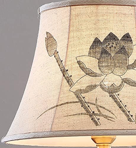 2023 mais recente popular Jingdezhen Blue e White Porcelain All-Bronze Ceramic Table Lamp Light Creative Luxury Novo