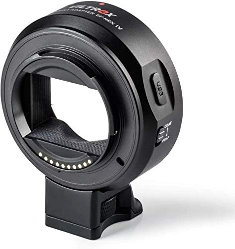 VILTROX EF-NEX IV Foco automático Foco completo Adaptador Adaptador de montagem Ring para Canon EOS EF/EF-S Lente de