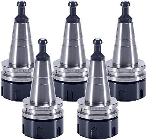 Hozly 5pcs/lote ISO30 ER32-45L Balance Collet Chuck G2.5 30000rpm CNC Tolder de ferramenta com torno de moagem de pull