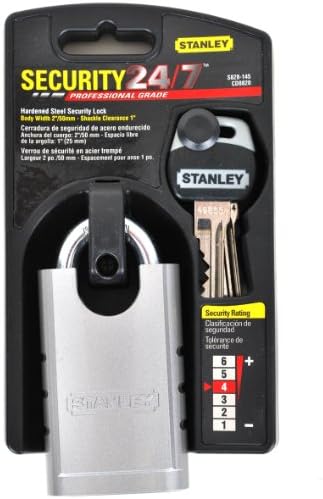 Stanley Hardware S828-145 CD8820 Encaminhado cadeado de aço endurecido