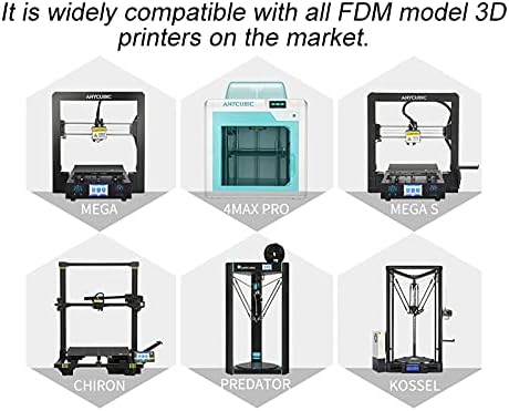 Materiais de impressão 3D DAMI 3D PETG FILAMENTO 1,75mm para precisão dimensional da impressora 3D +/- 0,02mm 1kg 1 carretel