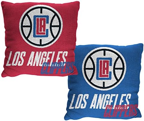 Northwest NBA Los Angeles Lakers Reverb 20 x 20 travesseiro de sotaque Jacquard de dupla face