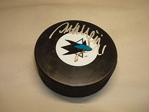 Antti Niemi assinou San Jose Sharks Hockey Puck autografado 1A - Pucks autografados da NHL