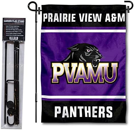 Prairie View A&M Panthers Garden Bandle and Flag Stand Poster Setent