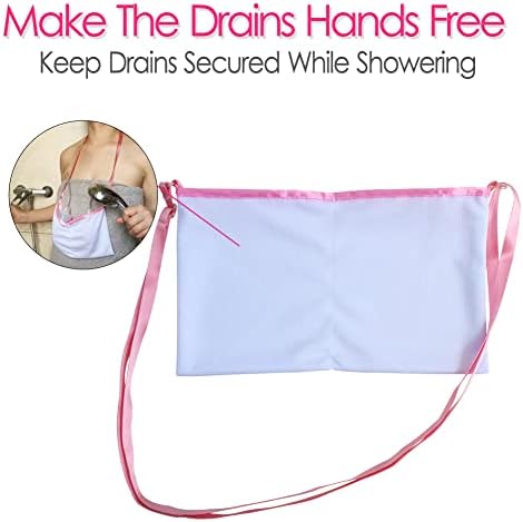 Bolsa de chuveiro mastectomia drenagem bolsas de malha JP Bulbos de drenagem Bulbs Cancer de mama Reconstrução pós