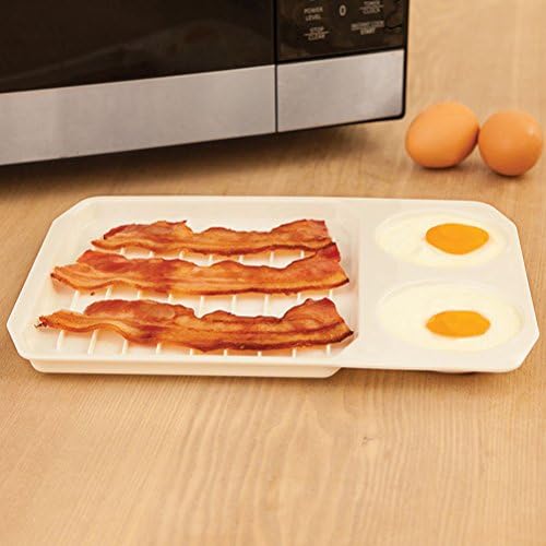 Bandeja de forno Microondas Bacon Bandejas de fogão de bacon Bacões ovos de cozinha Ferramentas de cozinha de tape