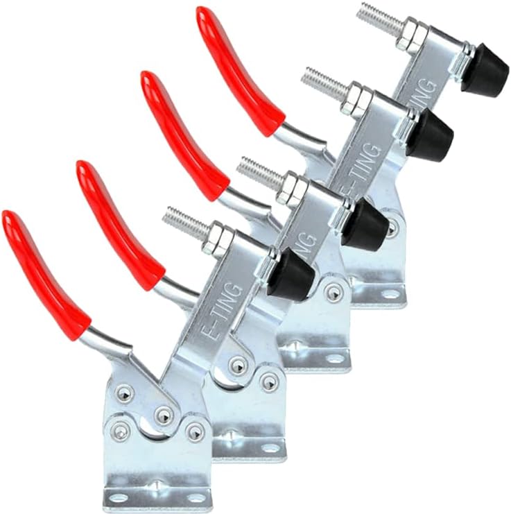 Grampo 201Bvertical para CNC segure grampos, 4pcs Hand Tool Aleggle Glamp para trabalhos de madeira, CLAMPA DE ALTERAÇÃO