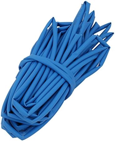 Tubo de equipamento elétrico encolhido por calor Aexit de 3 mm de fio interno de fio azul de fio de fio de fio azul de 10