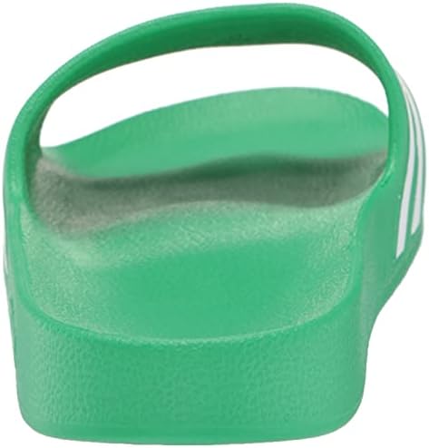 Adidas unissex adilette aqua desliza sandália, verde vívido/branco/verde vívido, 8 homens dos EUA