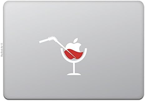 Loja gentil MacBook Air/Pro 11/13 polegadas MacBook Stick Apple Juice Cocktail White M562-W