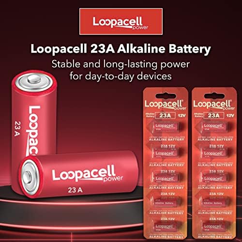 Loopacell A23 23A 12V Alcalina Bateria