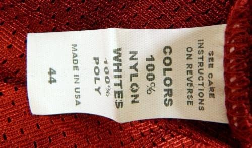 2005 San Francisco 49ers Blank Game emitido Red Jersey 44 DP34689 - Jerseys usados ​​na NFL não assinada