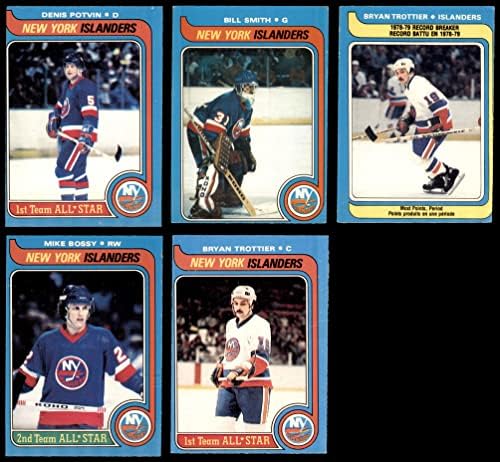 1979-80 O-PEE-Chee New York Islanders, perto da equipe, estabeleceu o New York Islanders VG+ Islanders