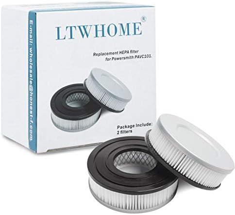 Ltwhome Substituição Filtro de motor a vácuo de a vácuo para PowerSmith PAVC101