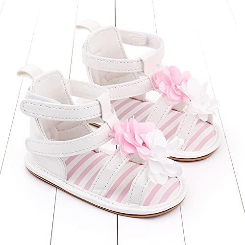 Sandálias de verão sem deslizamento para bebê de borracha plana Sapas de solteiro meninas macias meninos sapatos de bebê sapatos de água de criança tamanho 10