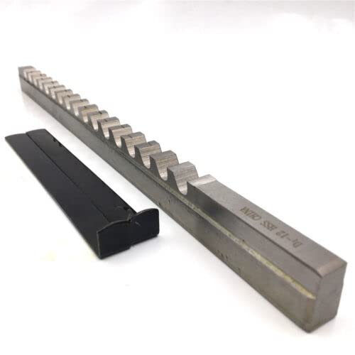 12mm D Push Type Keyway Broach Cutter & Shim HSS Corte CNC de aço de alta velocidade