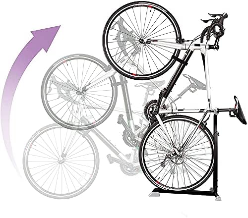 Bike Nook Bicycle Stand, rack portátil e estacionário de economia com altura ajustável, para armazenamento de bicicleta interna, metal
