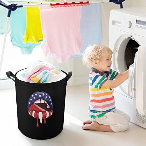 American Lip Laundry Horty Treating Storage Laundry Basket Basket Large Toy Organizer Basking