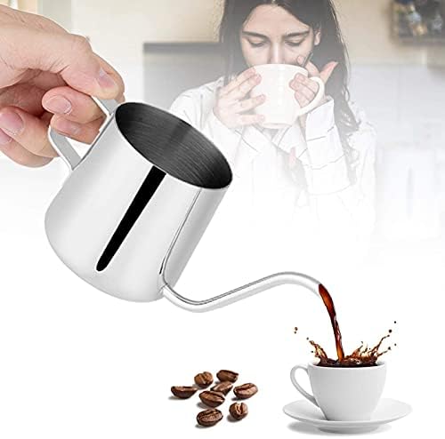 250ml/350ml chaleira pescoço de ganso, cafeteira de gotejamento de aço inoxidável para um amante de café para o solo de café Standard