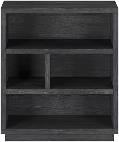 Henn & Hart Bowman Bookcase, 32 de altura, carvão cinza