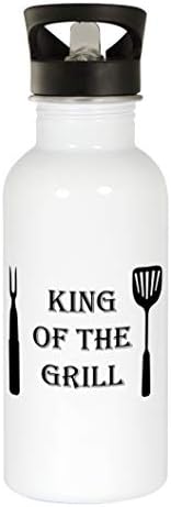 King of the Grill 276 - Um bom humor engraçado 20 onças de água branca garrafa