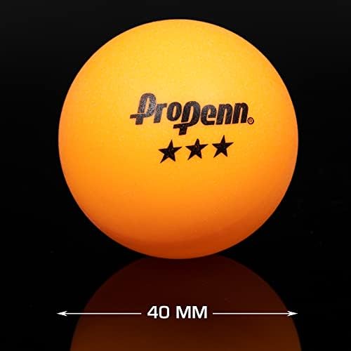 EastPoint Sports Penn Competition Grade 3-Star Tennis Balls-40mm-6 pacote