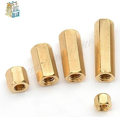 Parafuso 100pcs/lote m3l staneoff spacer feminina feminina m3l bronze espaçer spacer espacador - espaçador -