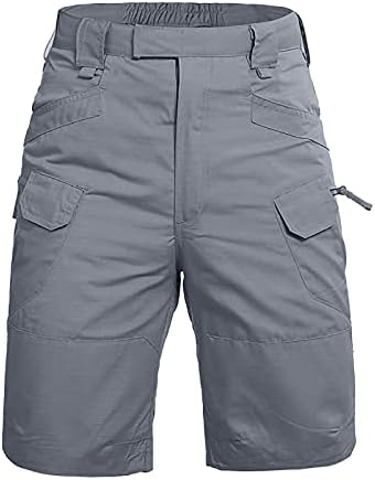 Ymosrh grande e alto shorts masculinos de bolso de bolso masculino casual shorts soltos Carga de corrida