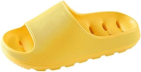 Plataforma de chinelos de sandália de banheiro flekmanart slides de secagem rápida sola super macia Sapatos de chinelos de toe house para mulheres homens