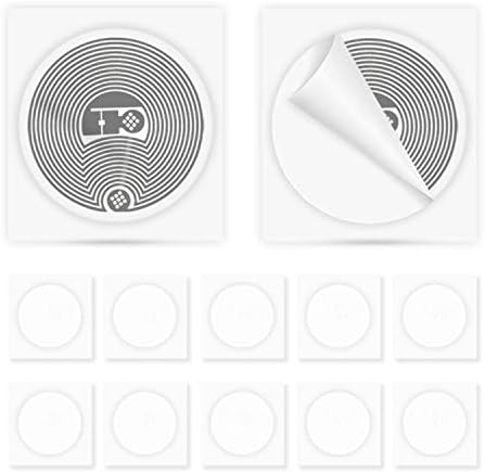 10pcs NTAG215 NFC Tags 504 Bytes NFC adesivos compatíveis com Android e todos os outros dispositivos habilitados para NFC