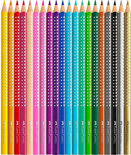 Faber -Castell Sparkle Color Lápis - Conjunto de 20