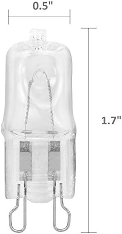 30 watt 40 watts Lense cristalina Q40/G9/CL/120V G9 JCD 120 VOLT T4 JD TIPO HALOGEN HOLE HOLD LUZ