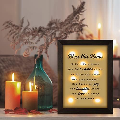 Presentes de aquecimento da casa New Home - Aquecimento da casa Presents, decoração cristã para quarto de sala, gifrs cristãos para