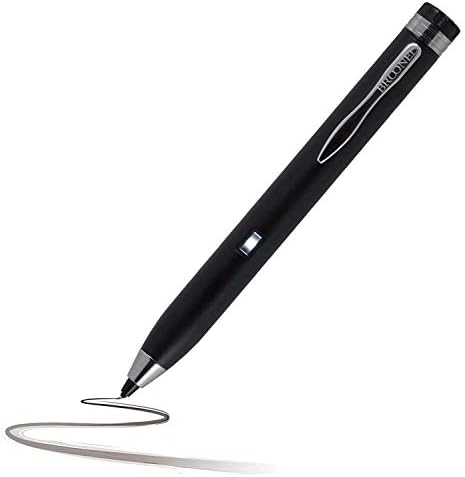 Navitech Broonel Black Fine Point Digital Ativo caneta compatível com o Dell XPS 15 2in1