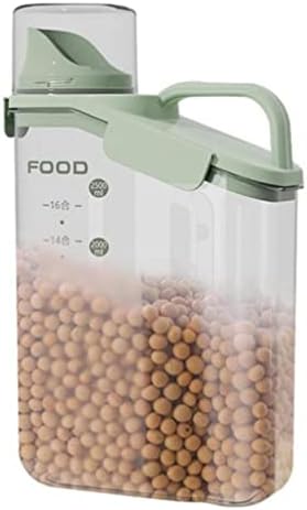 Recipientes de armazenamento de alimentos, recipientes de alimentos plásticos de 2,8L com bicos com copo, caixa de armazenamento de