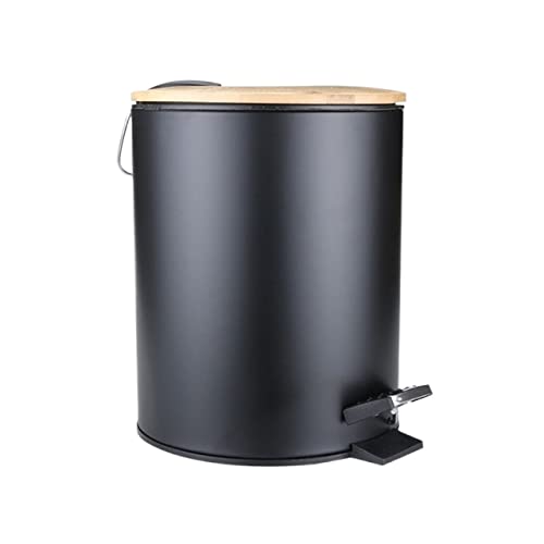 Kutuno lixo lata 5L Lixo de madeira lixo lixo de lixo de banheiro da cozinha da cozinha lixo lixo de lixo de escritório lixo de