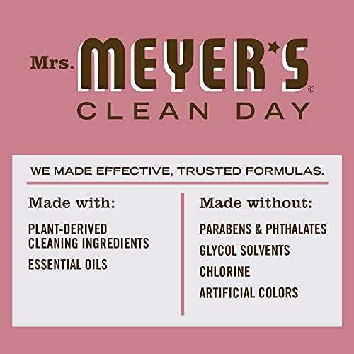 Concentrado de limpeza multi-superfície da Sra. Meyer, use para limpar pisos, azulejos, balcões, alecrim, 32 fl. oz