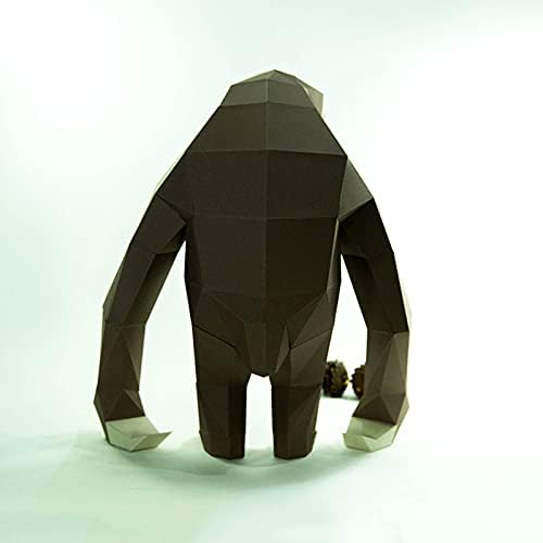 WLL-DP Modelagem de preguiçosas Ornamentos criativos de papel 3d papel escultura de papel de papel artesanal de origami