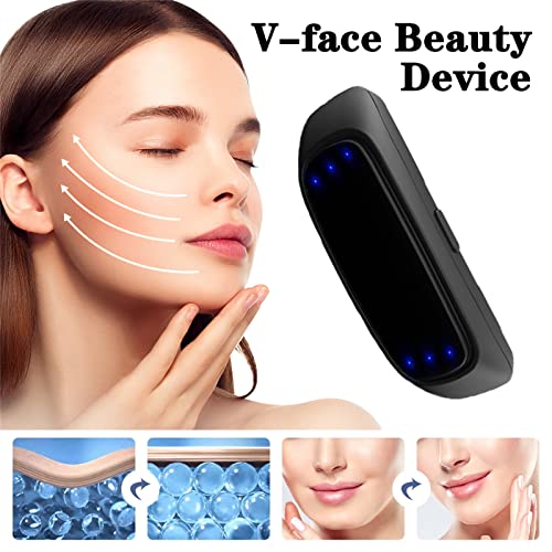 Dispositivo de beleza em V-Face vutado, com modelagem de face elétrica inteligente para remover o queixo duplo para mulheres