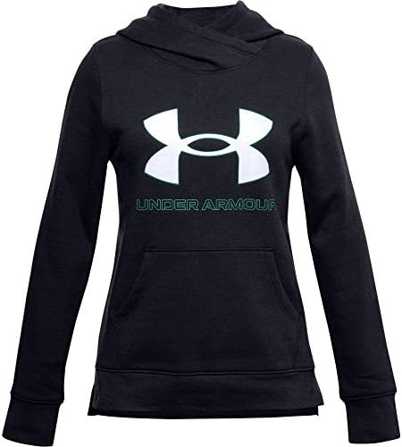 Under Armour Girls 'rival Lroece Logo Hoodie