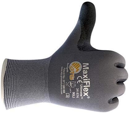 Maxiflex ATG 34-874 Luvas Nitrilo Micro-Foam Grip Palm & Fingers-Excelente aderência e resistência à abrasão