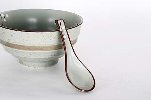 Hinomaru Collection 6 peças Qualidade de porcelana Blossom SAKURA Design 20 FL OZ Multi Fins Tayo Rice Noodle Bowl Set de