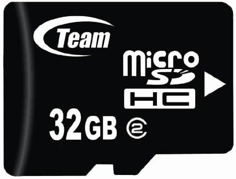 32 GB de velocidade Turbo Speed ​​MicrosDHC para Motorola Rush 2 Sable. O cartão de memória de alta velocidade vem com um SD gratuito