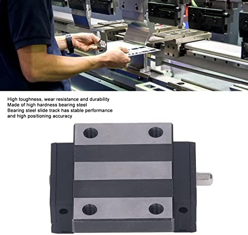 Slider linear para Machine Tool Automática CNC, EGW15CC Material de aço com baixa resistência e controle deslizante de