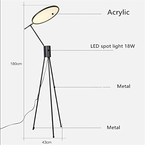 Jrdhgrk led piso piso claro lâmpada de estilo nórdico luz refletindo iluminação simples iluminação de sala de estar